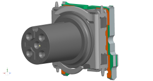 M12 SMT Ruggedized 90° A-Code