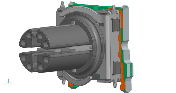 M12 SMT Ruggedized 90° X-Code